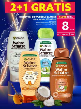 Dealz Szampon do włosów kokos i masło kakaowe garnier botanic therapy oferta