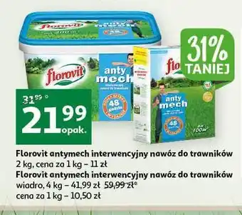 Auchan Nawóz do trawników anty-mech florovit oferta