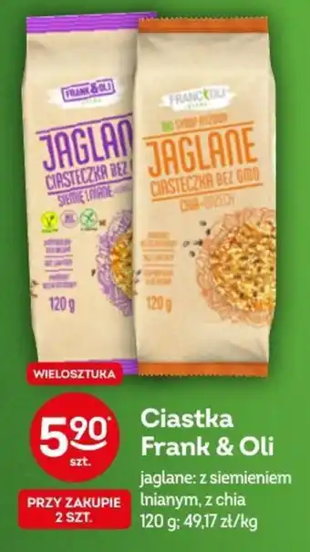 Żabka Frank&Oli Ciastka 120g oferta