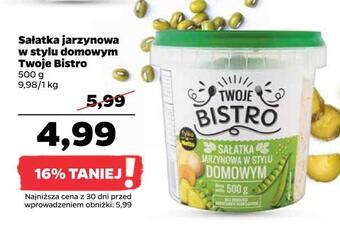 Netto Sałatka jarzynowa w stylu domowym twoje bistro oferta