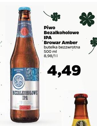 Netto Piwo bezalkoholowe ipa browar amber oferta