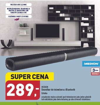 Soundbar do telewizora z bluetooth medion
