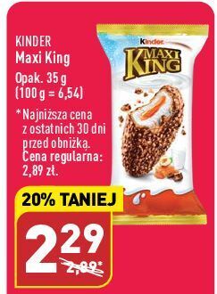 ALDI Baton kinder maxi king oferta