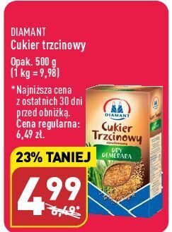ALDI Cukier trzcinowy dry demerara diamant oferta