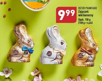 ALDI Zając wielkanocny z czekolady pełnomlecznej oster phantasie oferta