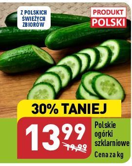 ALDI Ogórek szklarniowy oferta