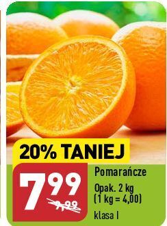 ALDI Pomarańcze oferta