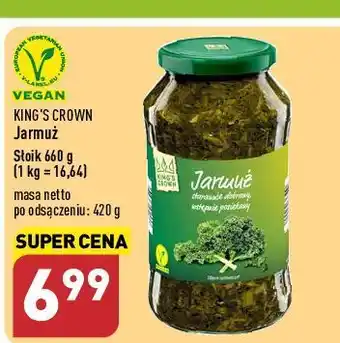 ALDI Jarmuż grubo krojony king's crown (aldi) oferta