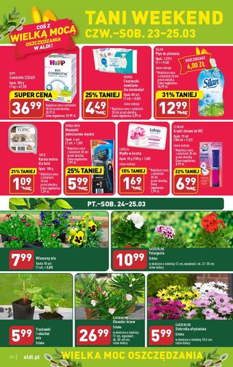 ALDI Wiosenny mix kwiatów oferta
