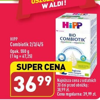 ALDI Mleko 2 hipp bio combiotik oferta