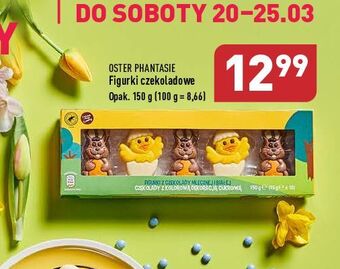 ALDI Figurki czekoladowe: zając + kurczak oster phantasie oferta