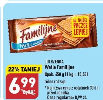 ALDI Wafle kakaowe jutrzenka familijne oferta