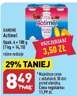 ALDI Jogurt granat danone actimel oferta