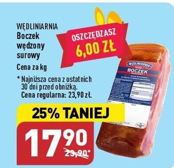 ALDI Boczek wędzony parzony wędliniarnia classic oferta
