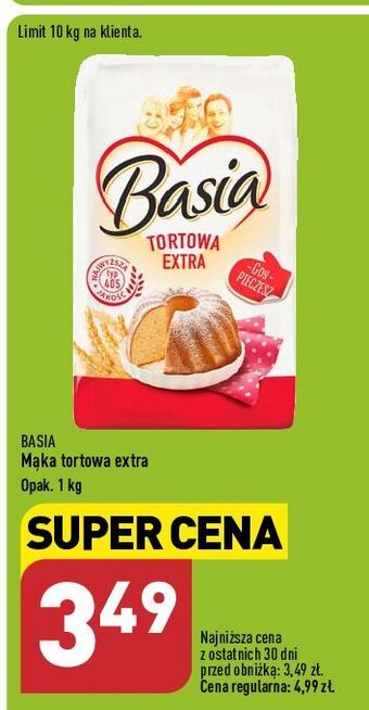 ALDI Mąka tortowa extra basia oferta