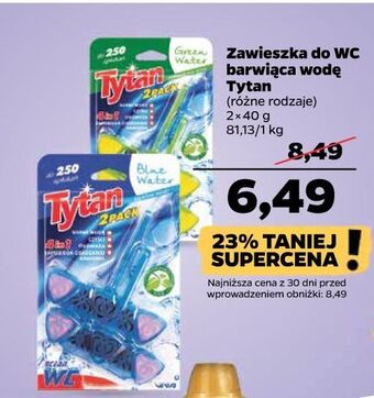 Netto Zawieszka do wc blue water tytan 4in1 oferta