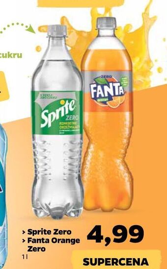 Netto Napój pomarańczowy fanta zero oferta