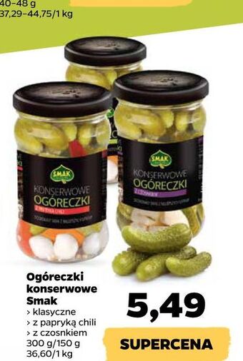 Netto Ogóreczki konserwowe z czosnkiem smak oferta