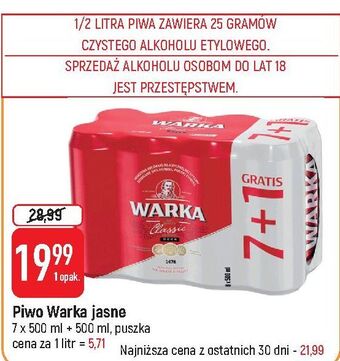 E.Leclerc Piwo warka oferta