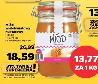 Netto Miod wielokwiatowy oferta