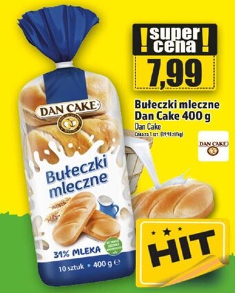 Topaz Dan Cake Bułeczki mleczne 400 g oferta