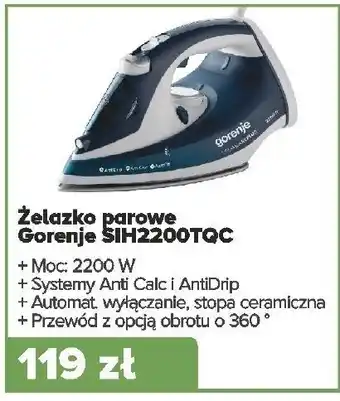 Gorenje Żelazko parowe SIH2200TQC