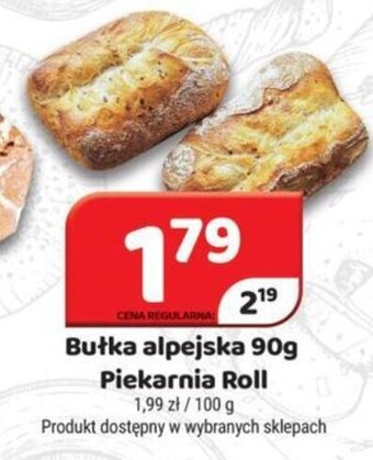 Delfin Piekarnia Roll Bułka alpejska 90g oferta