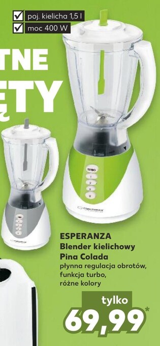 Kaufland Blender kielichowy esperanza oferta