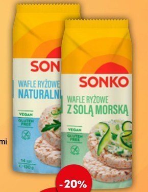 Żabka Wafle ryżowe sonko oferta