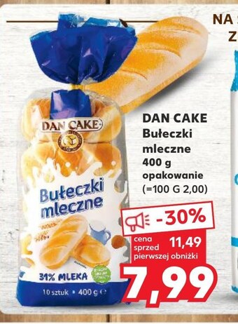 Kaufland Bułeczki dan cake oferta