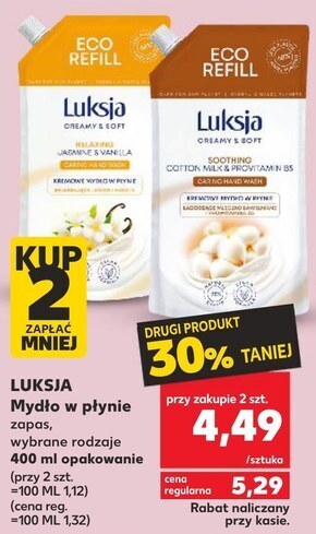 Kaufland Mydło luksja oferta