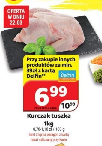 Delfin Kurczak tuszka 1kg oferta