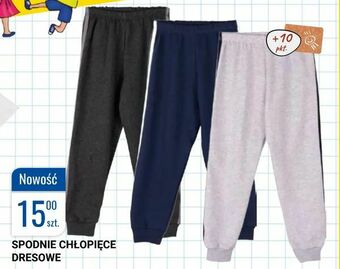 bi1 Spodnie chłopięce dresowe oferta