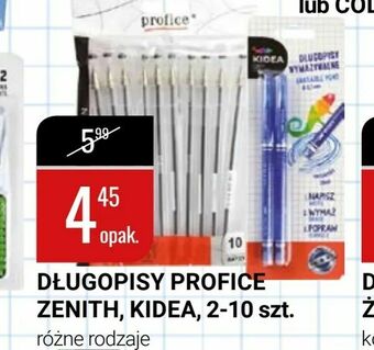 bi1 Długopisy profice zenith, kidea, 2-10 szt oferta