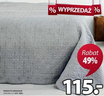JYSK Narzuta hirsholm oferta