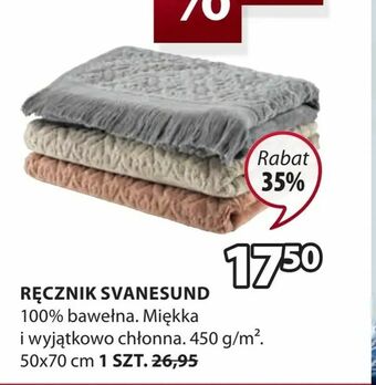 JYSK Ręcznik svanesund oferta