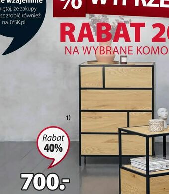 JYSK Komoda trappedal oferta