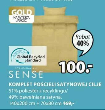JYSK Komplet pościeli satynowej cilje oferta
