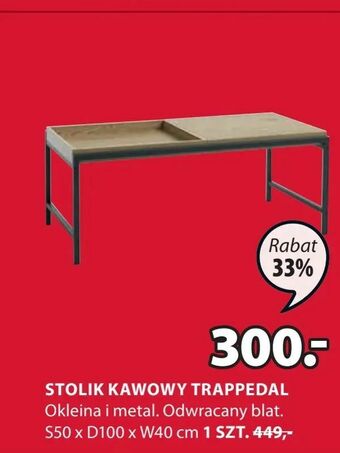 JYSK Stolik kawowy trappedal oferta