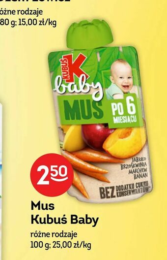 Żabka Mus Kubuś Baby oferta