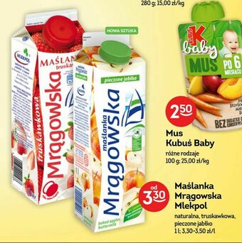 Żabka Maślanka Mrągowska Mlekpol oferta