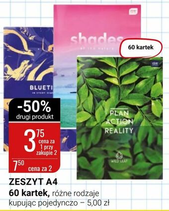 bi1 Zeszyt a4 60 kartek oferta
