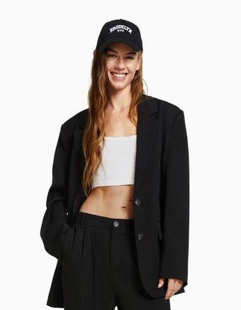 Bershka Luźna marynarka o damskim kroju oferta
