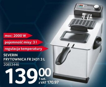 Selgros Severin Frytownica FR 2431 3L oferta