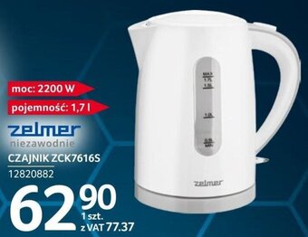 Selgros Zelmer Czajnik ZCK7616S oferta