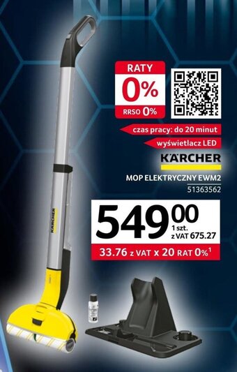Selgros Kärcher Mop elektryczny EWM2 oferta