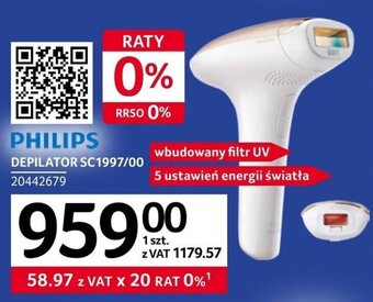 Selgros Philips Depilator SC1997/00 oferta
