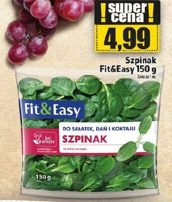 Topaz Fit&Easy Szpinak 150g oferta