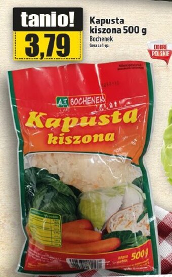 Topaz Bochenek Kapusta kiszona 500g oferta