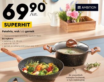 Biedronka Garnek ze szklaną pokrywą 2.9 l ambition oferta